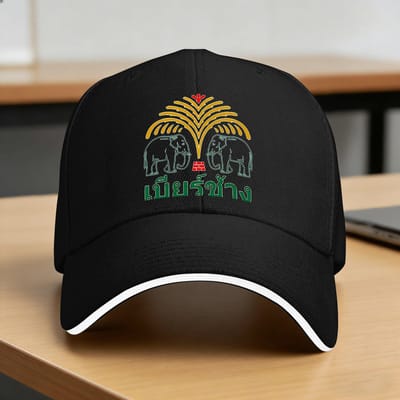 Vintage Thailand Casual Baseballpet Zomer Truckerpet Zonwerend Kpop Rock Hip Hop Petten Unisex-Tieners Trendy Baseballpetten One Size black