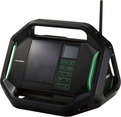 HiKOKI accuradio - UR18DSALW4Z - 14,4 - 18 V - 2 x 7 W - 76,4 dB - zonder accu's en lader
