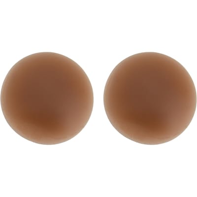 Herbruikbare Zelfklevende Siliconen Pasties Ronde Beha Plak Veilig Plakkerige Bedekking Zonder Tepels Koffie L=10cm koffie