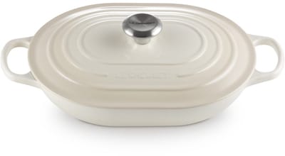 Le Creuset Braadpan Oblong 3,4L - 31cm Meringue