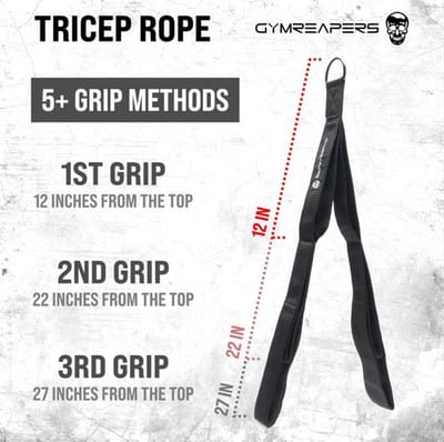 Tricep Touw Kabelbevestiging voor Multi-Workout Training - Ideaal voor Thuis en Gymgebruik