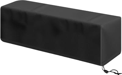 Vuurkorf Afdekhoes - Beschermhoes Terrashaard - Terrasmeubels Beschermen - Scheurvast Oxford Weefsel - 74 x 24 x 22 cm - Zwart
