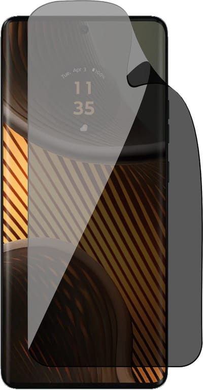 Privacy Screenprotector geschikt voor Motorola Edge 50 Ultra - 1x FlexGuard Screen Protector