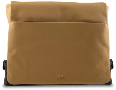 JOST Schoudertas Business tas met laptopvak Borgholm Shoulder Bag Mustard Lichtbruin