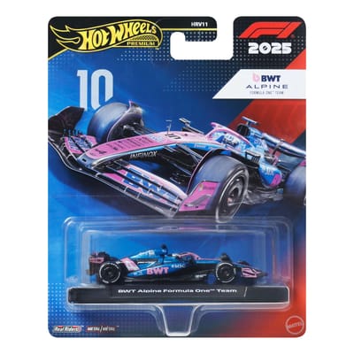 Hot Wheels Premium Formula 1 Alpine Team - Pierre Gasly