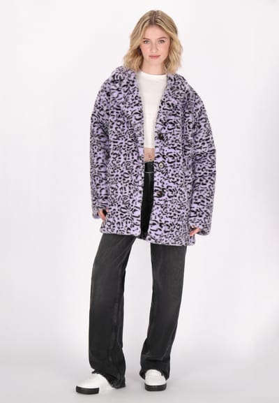 Mymo jas Dames Violet veelkleurig
