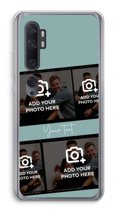 Gepersonaliseerd - Case Company® - Hoesje geschikt voor Xiaomi Mi Note 10 Pro hoesje - Filmrol N°2 - Soft Cover Telefoonhoesje - Bescherming aan alle Kanten en Schermrand