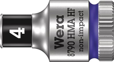 Wera 8790 HMA 05003717001 Dop (zeskant) Dopsleutelinzetstuk Houderfunctie 4 mm 1/4 4 mm 1/4 (6,3 mm)