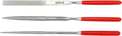 Diamant Naaldvijl Set - Metaalvijl Set - Metaal Bewerken - Precisie Vijlen - 3x140mm - Metaal