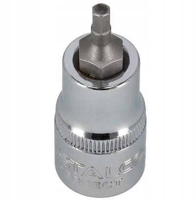 STALCO Inbusdop Bit H4x55mm 1/2" S2 Staal