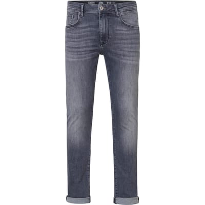 Petrol Industries Heren Jeans Slim Fit Seaham Futureproof - Spijkerbroek - Essentials Collection - Grijs - Maat W29L30