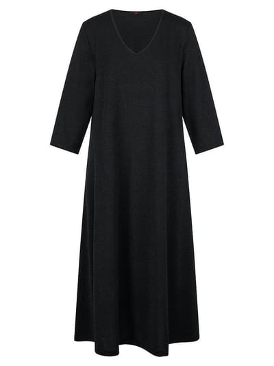 Jersey jurk Van Emilia Lay zwart
