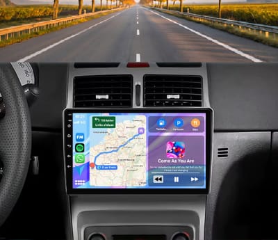 Autoradio 2/32GB met Carplay en Android auto | Geschikt voor Peugeot 307 2001-2014| Radio scherm met Navigatie | 2001 2002 2003 2004 2005 2006 2007 2008 2009 2010 2011 2012 2013 2014 | 307SW 307CC