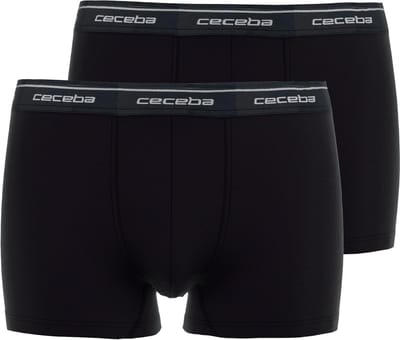 CECEBA Monza 2-pack Heren Boxer - Zwart