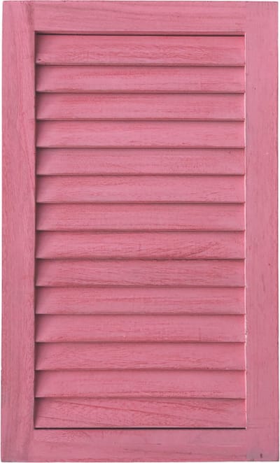 Lavandoux - Louvre Shutter Paneel - Pinkwash - 48 x 29 cm