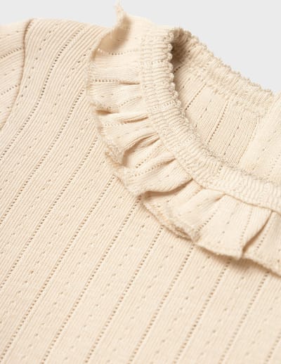 NAME IT - NMFRACHEL NIS LS SLIM TOP LIL NOOS - Meisjes - Blouses