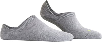 FALKE Cool Kick onzichtbar eenkleurig functioneel materiaal footies dames grijs - maat 35-36