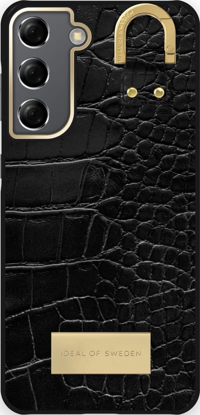 ideal of sweden fashion case atelier geschikt voor samsung galaxy s21 black croco
