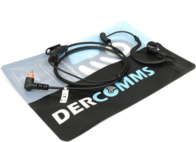 DerComms® Oorhanger voor Motorola portofoons | SL1600 SL2600 SL4000 SL4010 TLK100 TLK110 Evolve