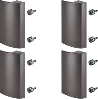 4 x SOTECH balkondeurgreep SEJA II aluminium antraciet 85 x 40 x 20 mm deurgreep terrasdeurgreep