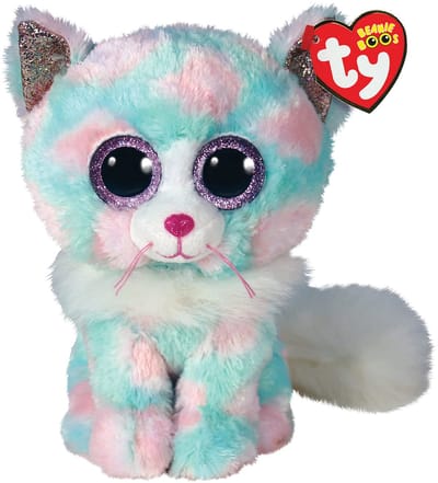 Ty - Knuffel - Beanie Buddy - Opal Cat - 24cm