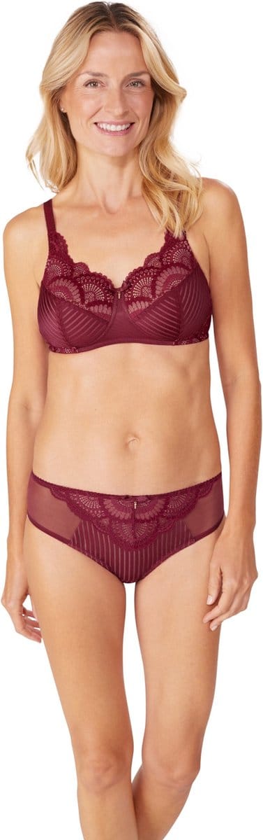 Amoena Prothese Bh Voorgevormd Zonder Beugel Karolina SBP C0599 C0599 - red/nude - maat EU 75D / FR 90D