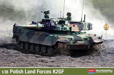Academy Modelbouwpakket Militaire voertuigen - 13560 Polish Land Forces K2GF Plastic - 1:35 - Modelbouw