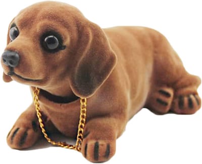 Solidchoice - Bobble Head Teckel voor Auto en Kantoor