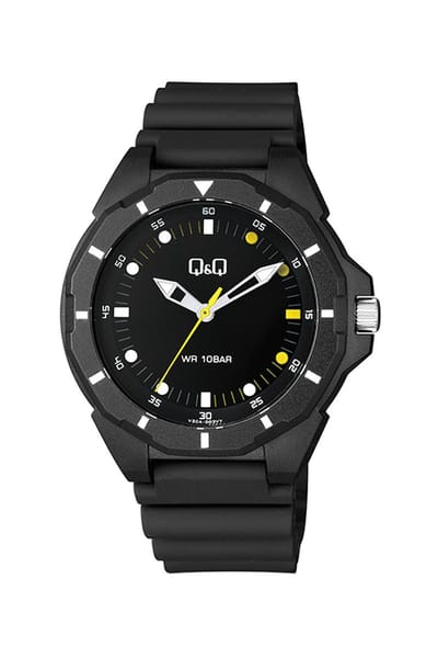 Q&Q-horloge-heren-waterdicht-zwemmen/sporten-10Bar-lichtgewicht