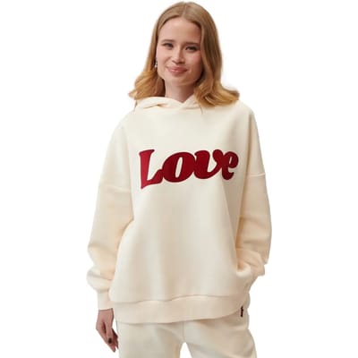 Dames Hoodie She is Sunday Love