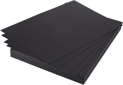 Zwarte A3 Cardstock Papier 300gsm - 100 Vellen Voor Creatieve DIY Projecten en Kunstdrukwerk