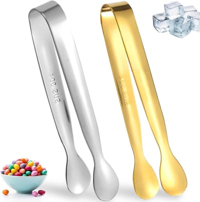 Roestvrijstalen Suiker- en IJslepels voor Keuken en Buitendiners - Perfect voor Desserts, Grillen en Familie Maaltijden
