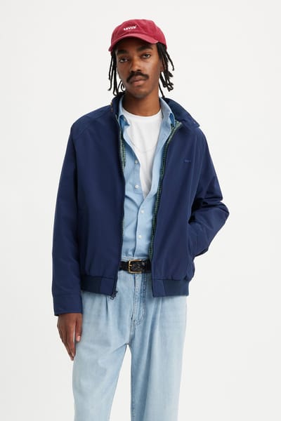 Levi's Backer Harrington Jacket Blue Maat: XS | Lichte Jassen Outlet | Heren | Blauw