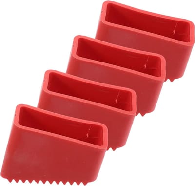 Antislip Laddervoeten - Ladderbeschermers Rubber - Vloeren Beschermen - Universele Pasvorm - 4 Stuks - Roze
