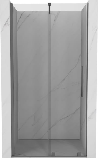 Mexen Velar schuifdouchedeur 90 , transparant, gun metal - 871-090-000-01-95
