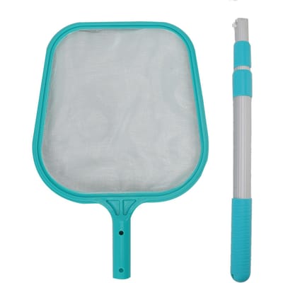 Zwembad Skimmer Net Plastic Nylon Groen Blad Harken Schoonmaakhulpmiddel voor Hottub Spa Fontein white