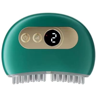 EMS Massagekam Rood Licht Vibratie Haarkam Multifunctionele Meridiaan Massagekam Haar Laser Massagekam blue