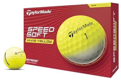 SPEEDSOFT Golfballen Geel - Dozijn
