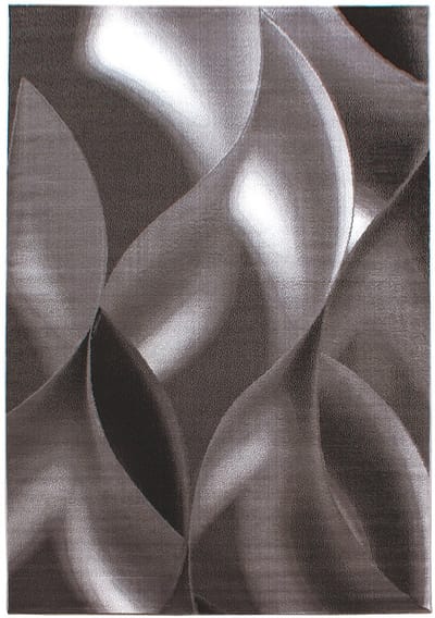 Plus Vloerkleed – Bruin – Golvend 3D Design – Laagpolig