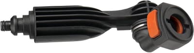Adapter met scharnier - Reinigingskop - Moeilijk bereikbaar reinigen - Snelkoppeling - 33.7 cm - Roestvrij staal
