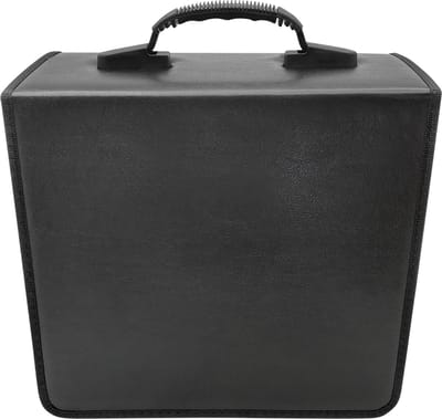 Purepeak CD Hoes Opbergmap - DVD Hoesjes Case - Opslag voor 360 CD's - Auto Map - Zwart