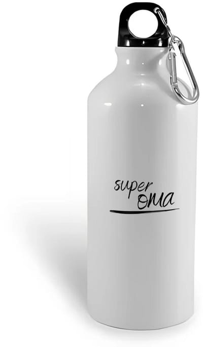Hacebo® - super oma waterfles - Oma - de beste oma - verjaardagscadeau - verjaardag - cadeau - cadeautje voor oma - oma artikelen - kado - geschenk - gift - water fles - 400ML