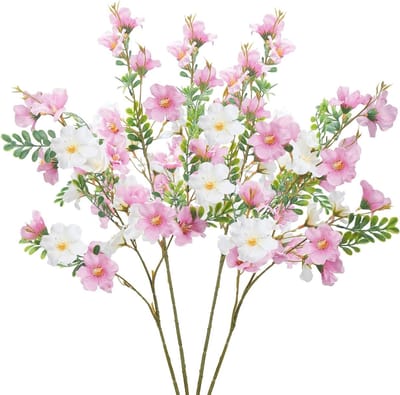 Rhododendron planten in enkele roze varianten - Set van 4 stuks voor tuin en balkon