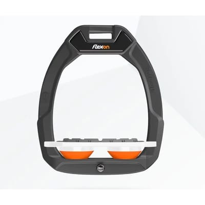 Veiligheidssporen Plat Grip Antraciet/Wit/Oranje Flex-On Safe-On