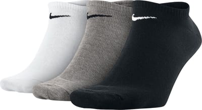 Nike Sokken - Maat 34 - Unisex - wit/zwart/grijs Maat S: 34-38