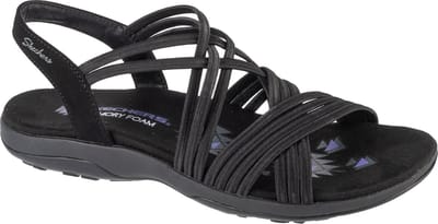 Skechers Damen Sandalette Sunnyside in schwarz