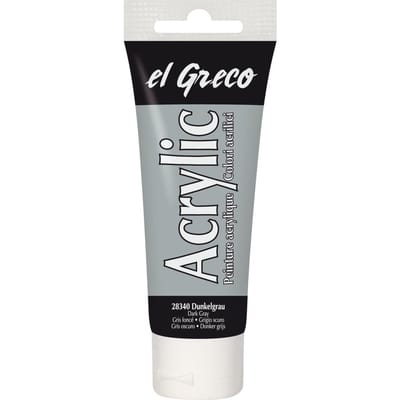 KREUL el Greco Acrylic - Donkergrijs