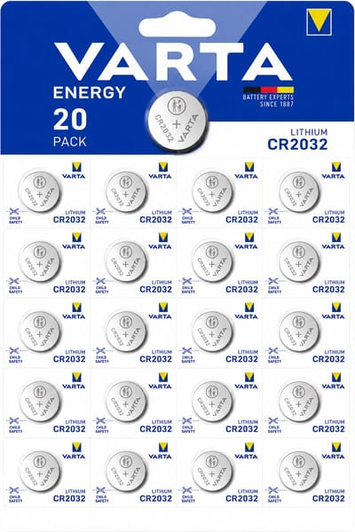 Varta Energy Lithium CR2032 20 pack