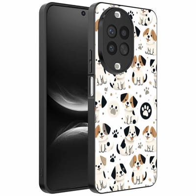 Geschikt voor Huawei Nova 14 Telefoonhoesje met honden opdruk - TPU backcover case dog design - Smartphonica geschikt voor Huawei Nova 14