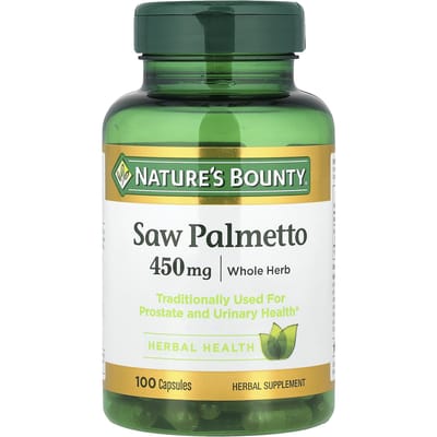 Nature'S Bounty, zaagpalm, 450 mg, 100 capsules